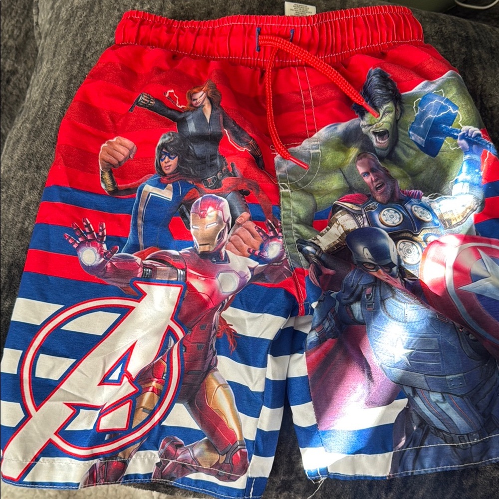 Marvel Avengers Boys Swim Trunks